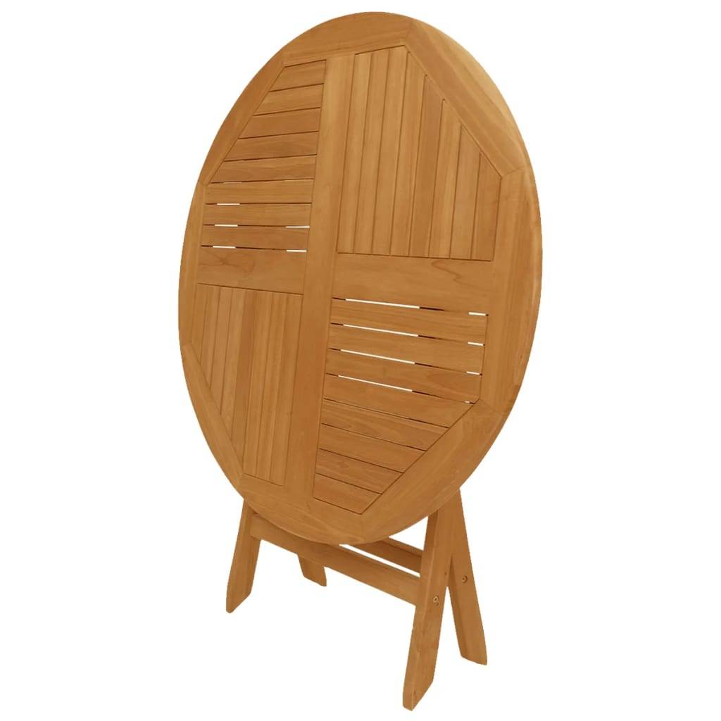 Helloshop26 - Salon de jardin meuble d'extérieur ensemble de mobilier 5 pièces bois de teck massif - Image 4