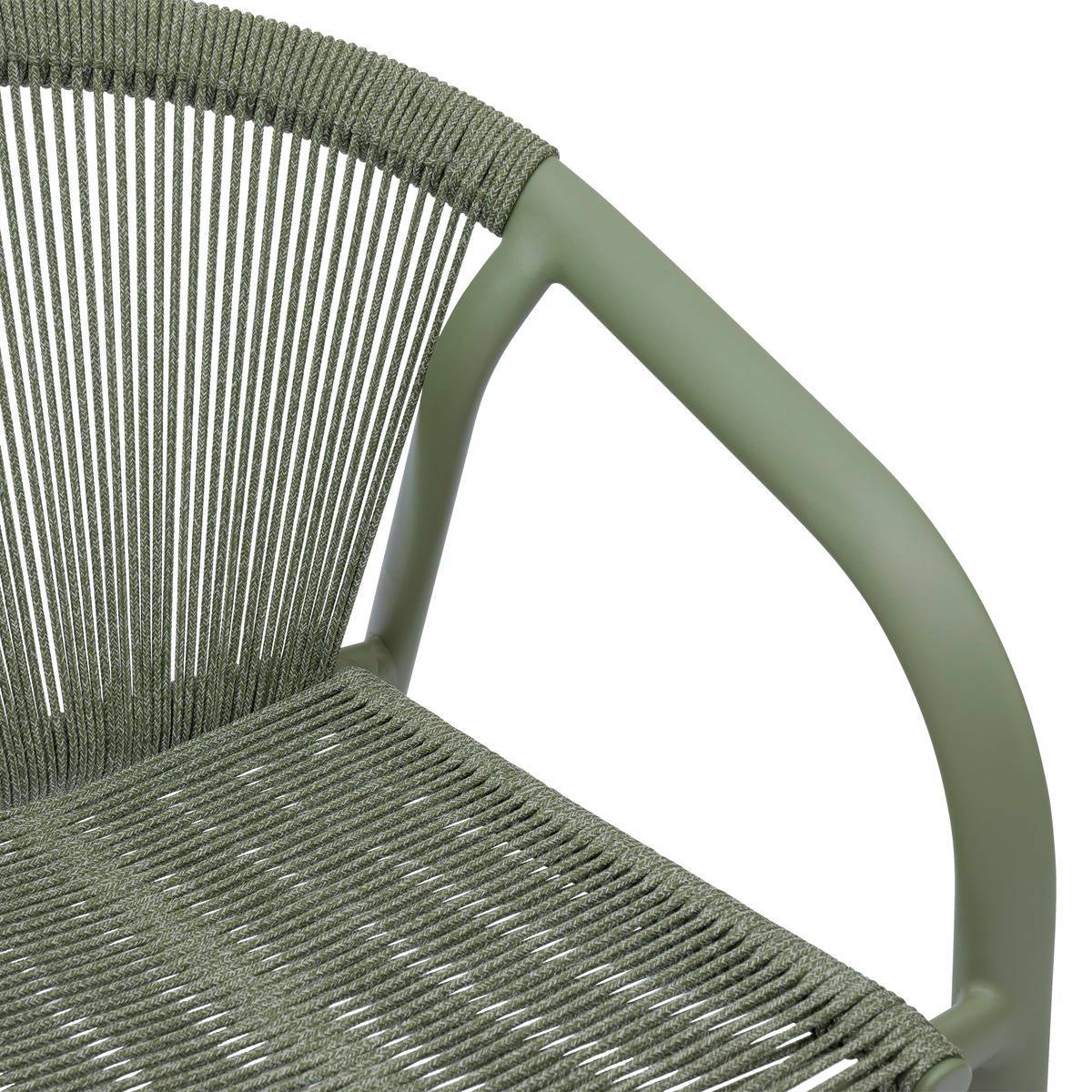 Hesperide - Fauteuil de jardin empilable Riu vert laurier Hespéride - Image 4