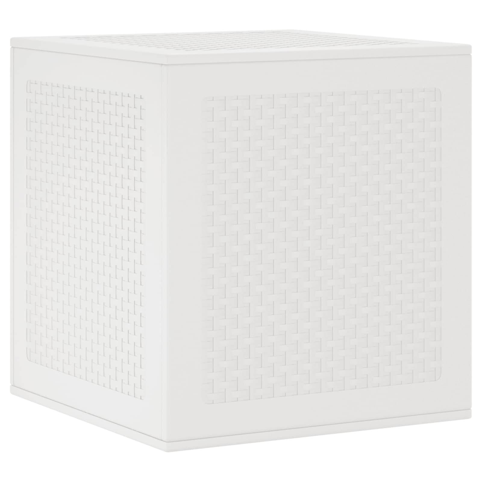 Vidaxl - Boîte de rangement Blanc 55 x 53 x 57 cm Polypropylène vidaXL 870581 - Image 7