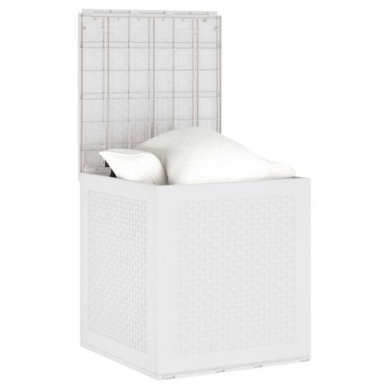 Vidaxl - Boîte de rangement Blanc 55 x 53 x 57 cm Polypropylène vidaXL 870581 - Image 2