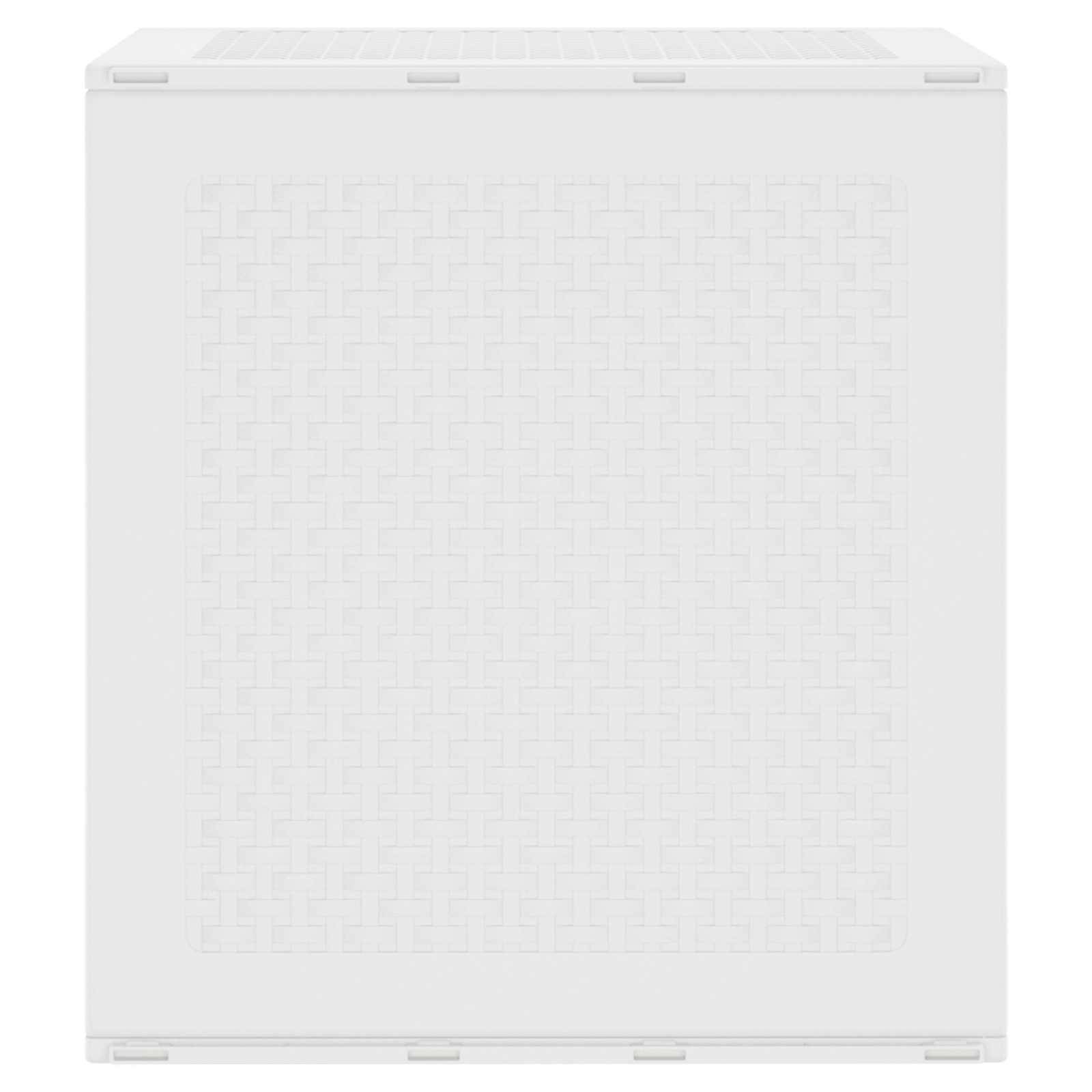 Vidaxl - Boîte de rangement Blanc 55 x 53 x 57 cm Polypropylène vidaXL 870581 - Image 5