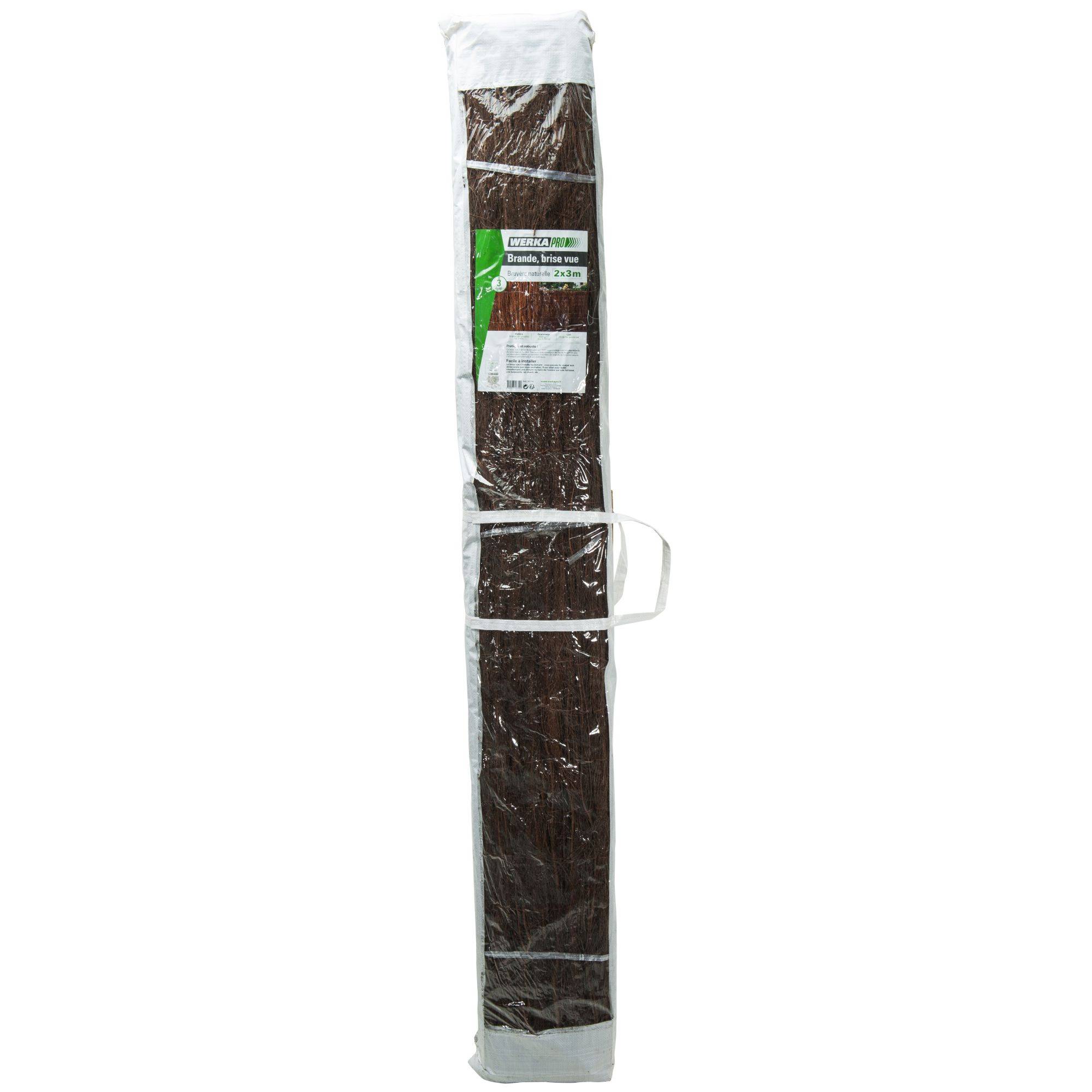 Brise vue brande de bruyère 3000g/m2 WERKA PRO - 2 x 3 m - Image 5