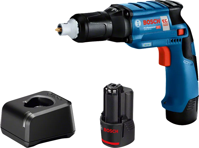 Bosch - Visseuse plaquiste GTB 12V-115 + 2 batteries 3Ah | 06019E4006 - Bosch - Image 1