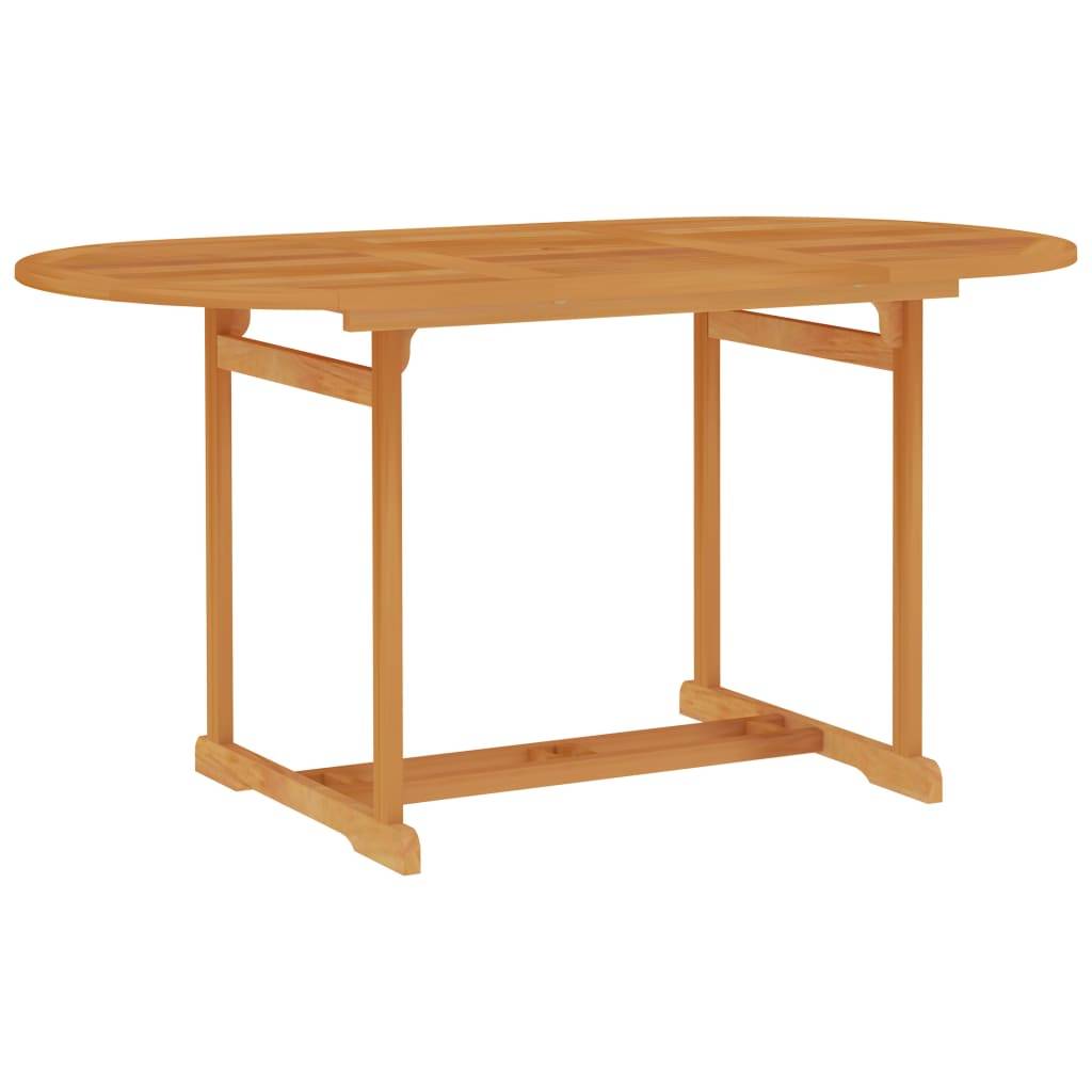 Salon de jardin meuble d'extérieur ensemble de mobilier 5 pièces avec coussins gris bois de teck massif - Image 2