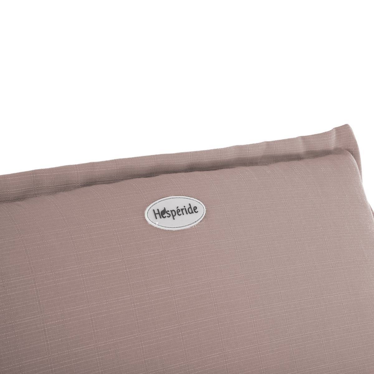 Hesperide - Coussin de transat "Korai" taupe 190x60cm en polyester Hespéride - Image 4