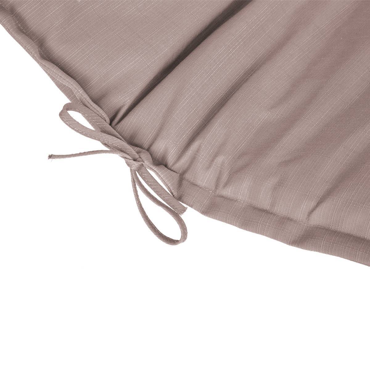 Hesperide - Coussin de transat "Korai" taupe 190x60cm en polyester Hespéride - Image 2