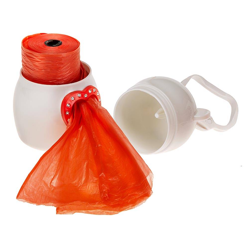 Ferplast - Ferplast Support pour Sachets Hygiéniques pour Chiens, DUDU' CLASSIC, avec Crochet Pratique, 20 Sacs Inclus - Image 4
