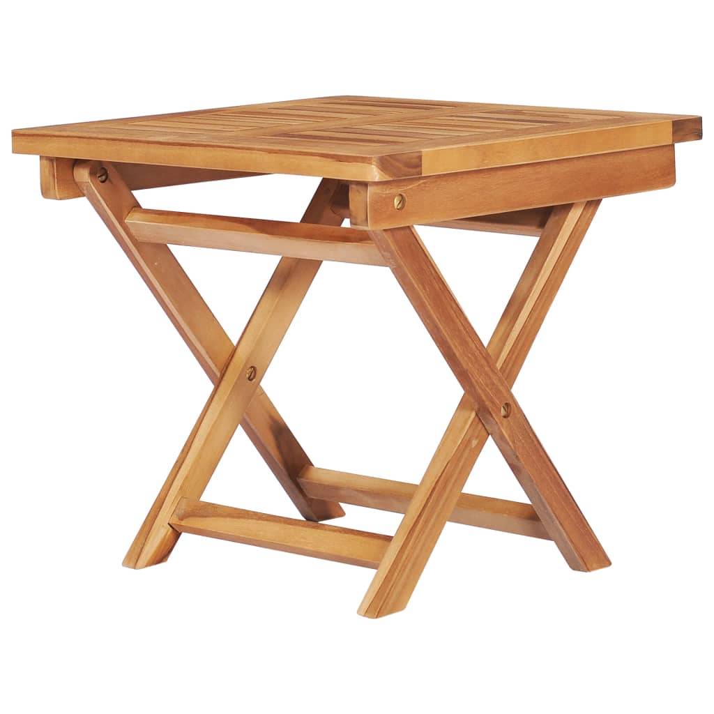 Helloshop26 - Transat chaise longue bain de soleil lit de jardin terrasse meuble d'extérieur avec table et coussin bois de teck solide - Image 4