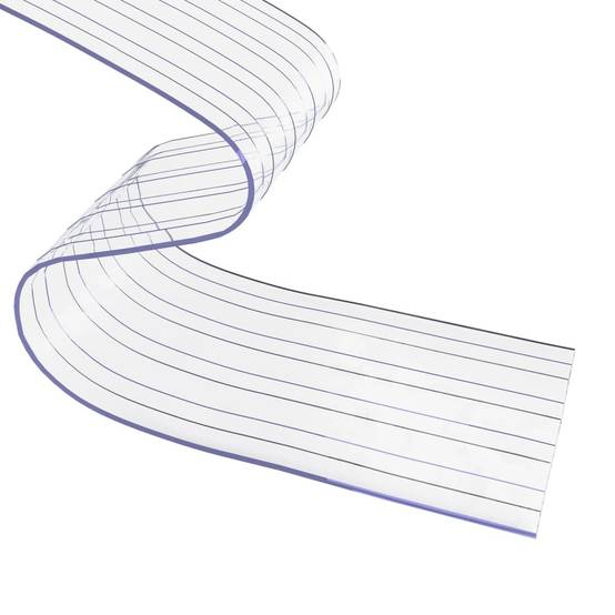 Rideau de porte - Panneau de rideau transparent 200 mmx1,6 mm 50 m PVC - Image 6