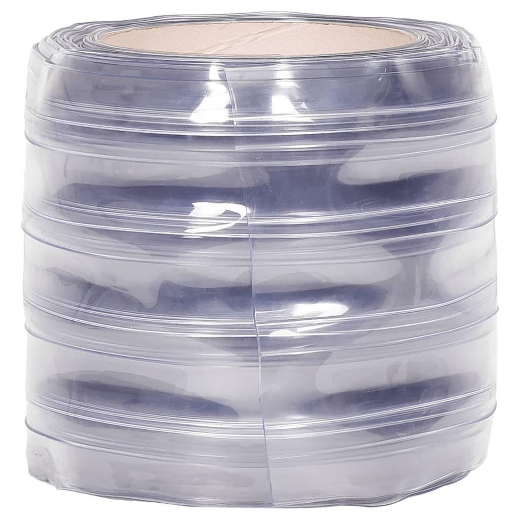 Rideau de porte - Panneau de rideau transparent 200 mmx1,6 mm 50 m PVC - Image 5