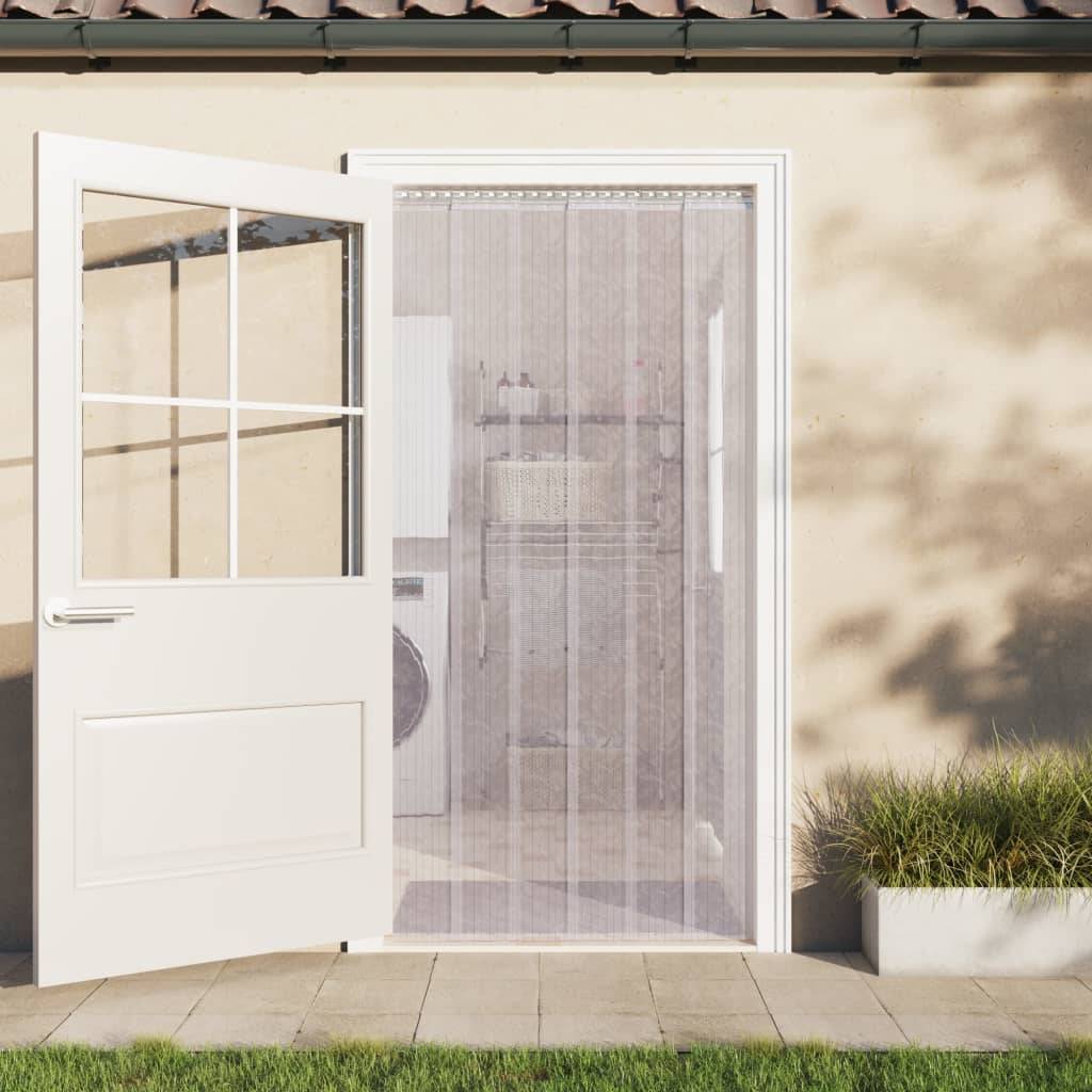 Rideau de porte - Panneau de rideau transparent 200 mmx1,6 mm 50 m PVC - Image 2