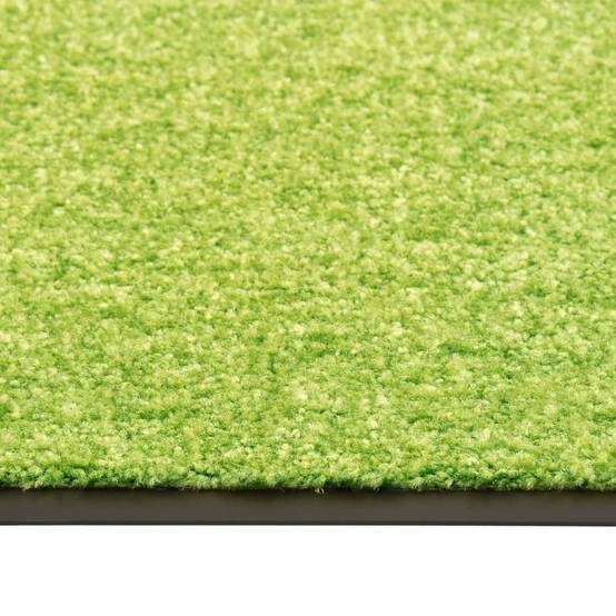 Grand Tapis d'Entrée Vert Polyamide Lavable Absorbant Antidérapant pour Magasin 90x120 cm – ComfortXL Outdoor Living - Image 3