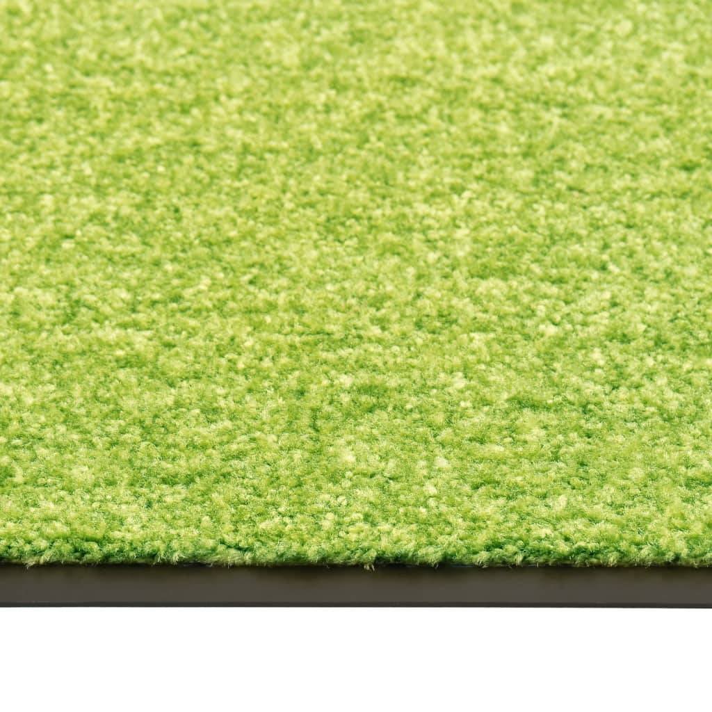 Grand Tapis d'Entrée Vert Polyamide Lavable Absorbant Antidérapant pour Magasin 90x120 cm – ComfortXL Outdoor Living - Image 3