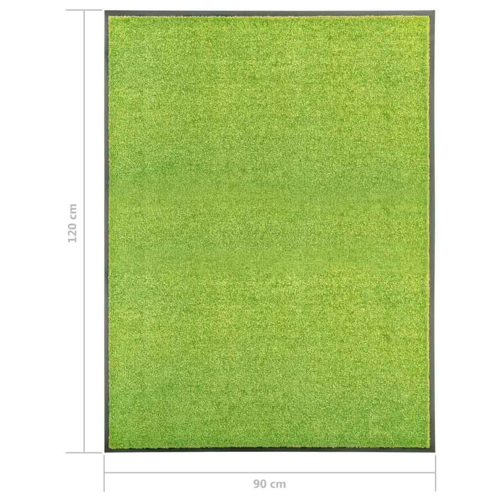 Grand Tapis d'Entrée Vert Polyamide Lavable Absorbant Antidérapant pour Magasin 90x120 cm – ComfortXL Outdoor Living - Image 6