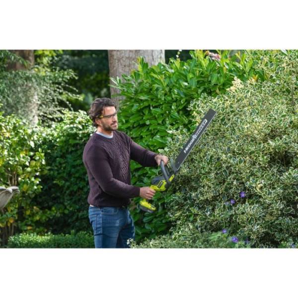Ryobi - RYOBI - Taille-haies LINEA 18V ONE+ - design en ligne - lames 50 cm - écartement 24 mm + batterie 2,0 Ah & chargeur - RY18HT50A - Image 4