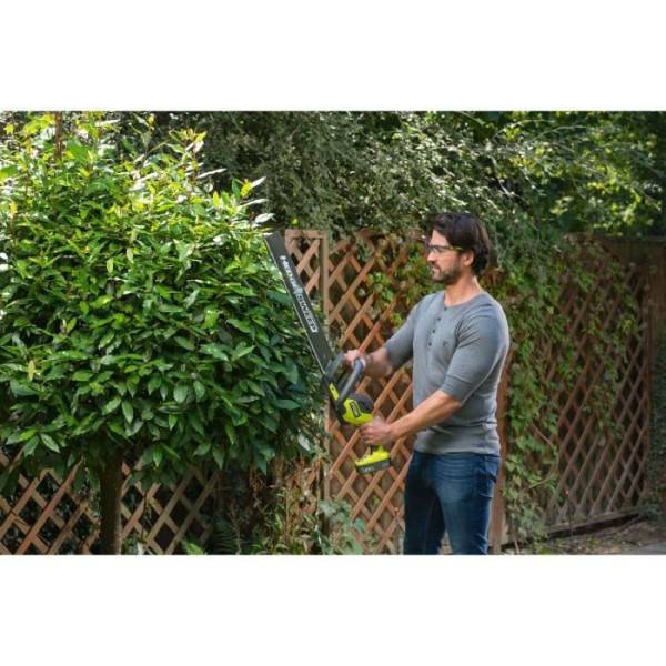 Ryobi - RYOBI - Taille-haies LINEA 18V ONE+ - design en ligne - lames 50 cm - écartement 24 mm + batterie 2,0 Ah & chargeur - RY18HT50A - Image 3