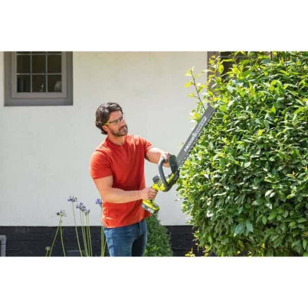 Ryobi - RYOBI - Taille-haies LINEA 18V ONE+ - design en ligne - lames 50 cm - écartement 24 mm + batterie 2,0 Ah & chargeur - RY18HT50A - Image 2