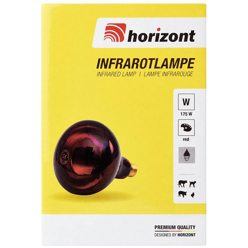 Horizont - Ampoule infrarouge IR 175 W rouge - Image 4