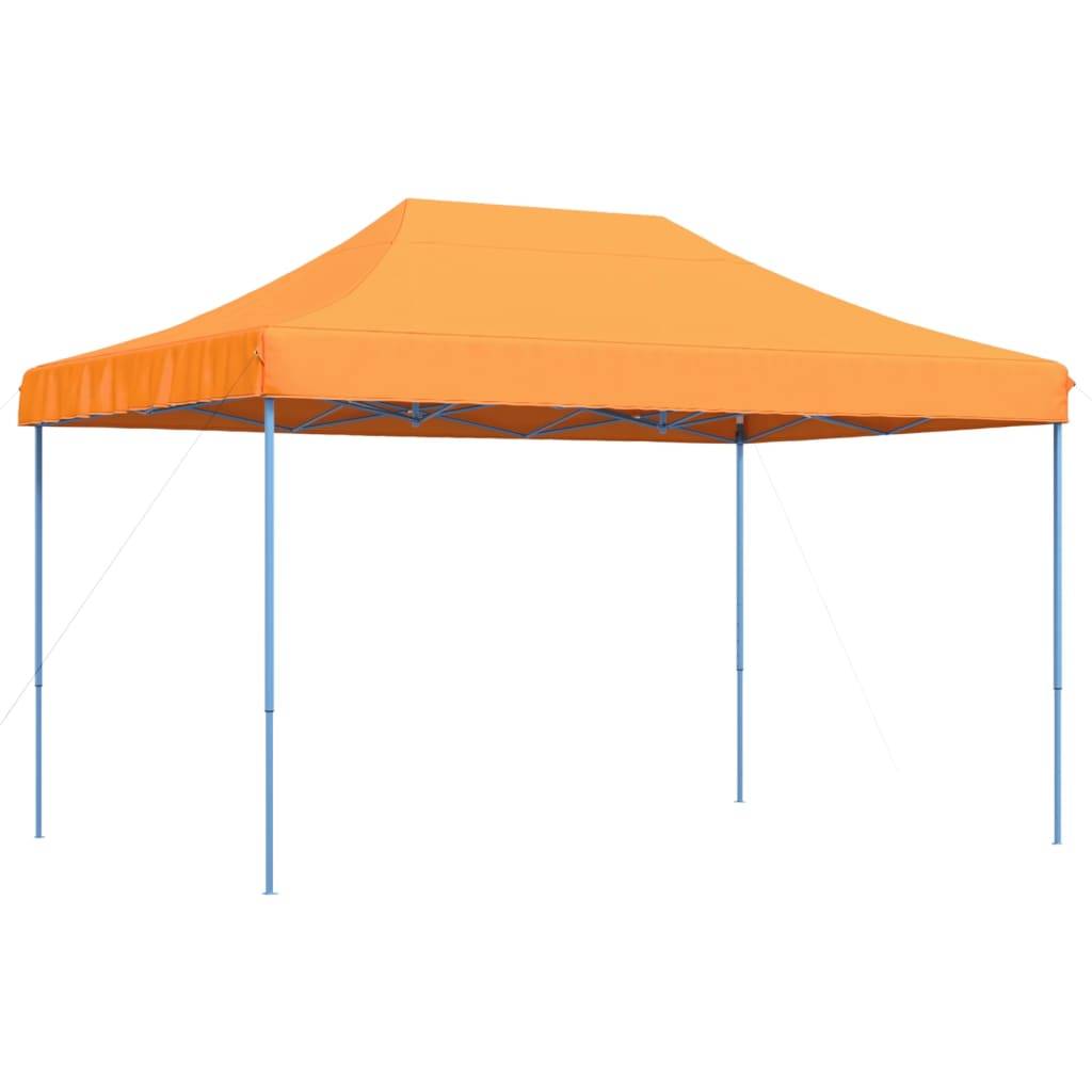 Tente de réception acier orange 440 x 292 x 315 cm - PANGIVO - Image 2