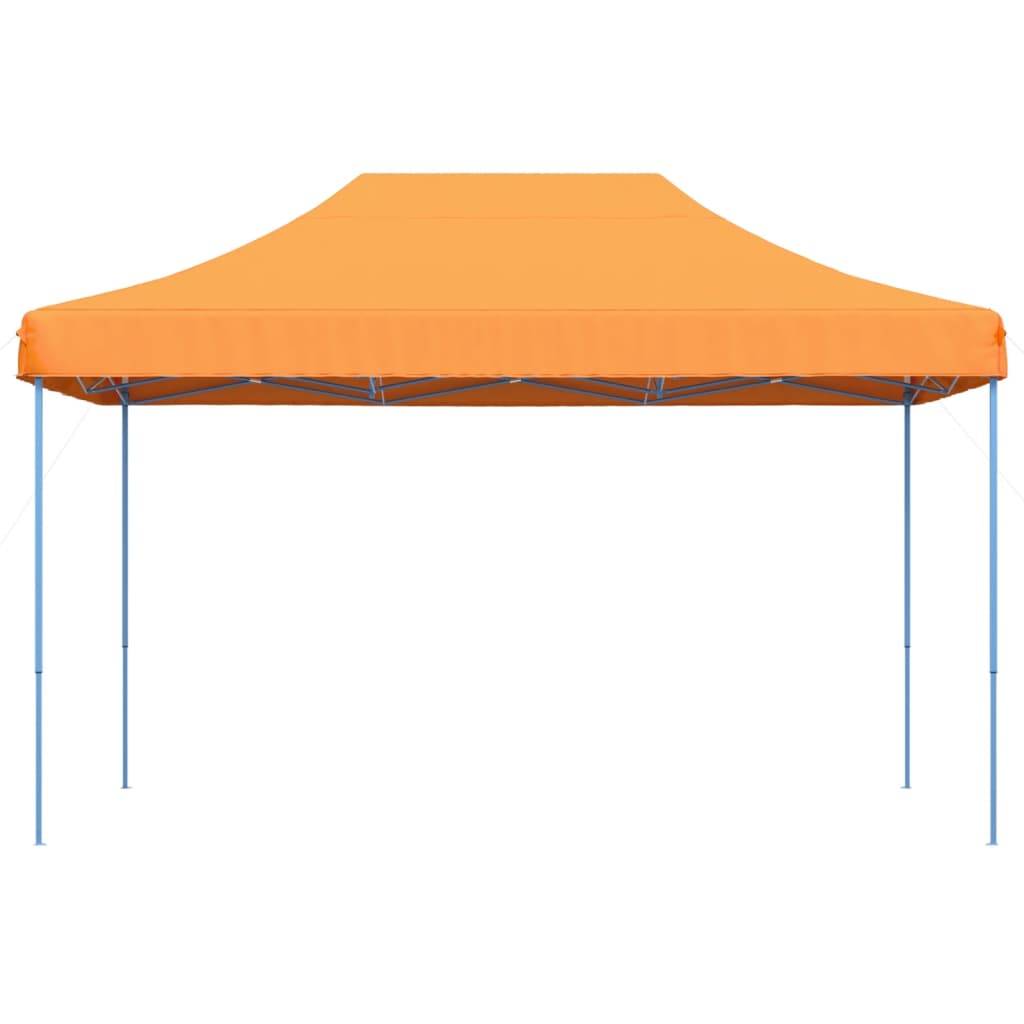 Tente de réception acier orange 440 x 292 x 315 cm - PANGIVO - Image 3