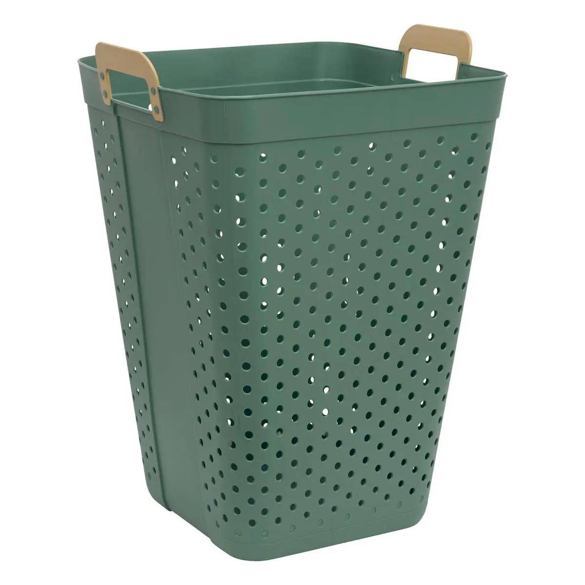 Panier à Linge Ajouré "Flex" 74L Beige