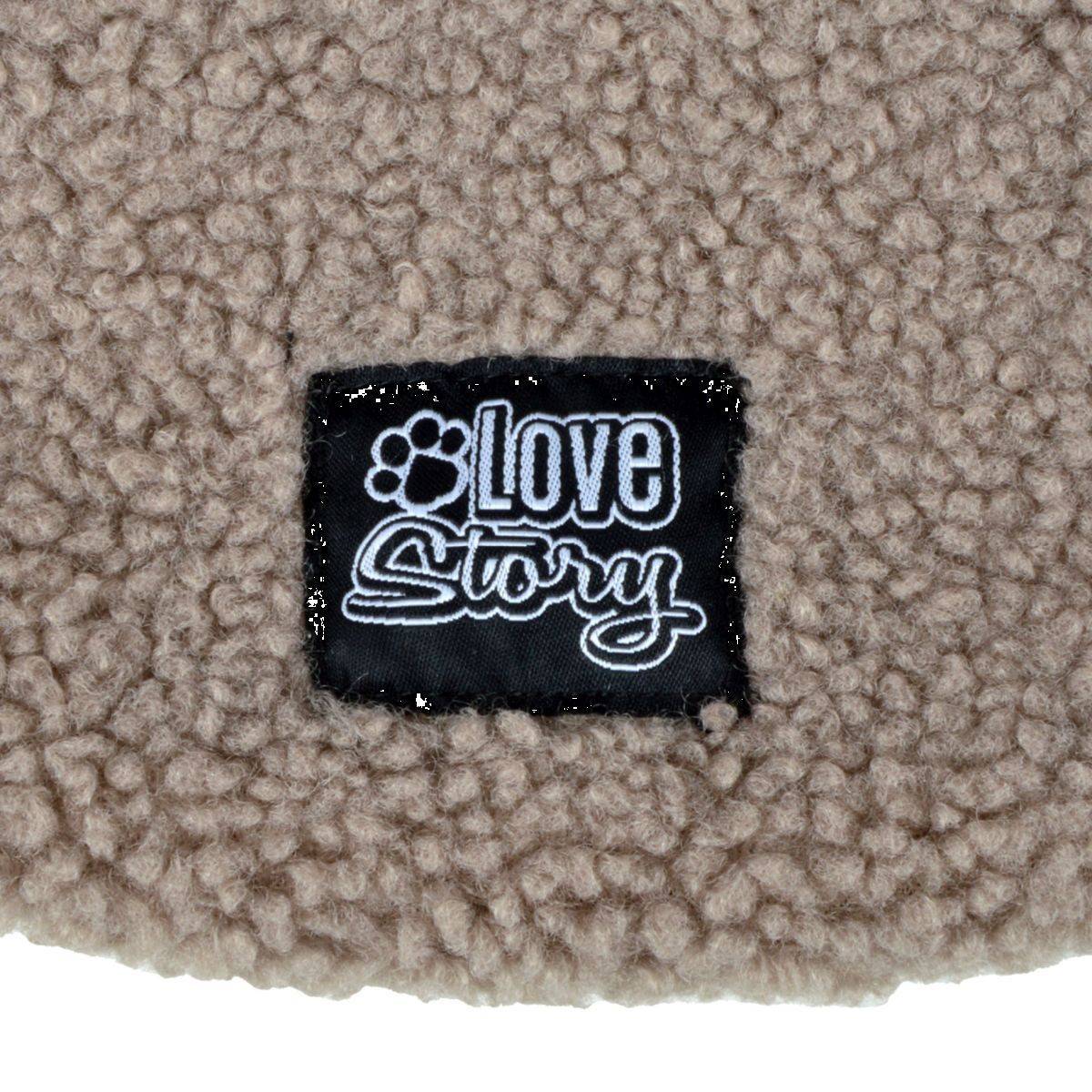 Love Story - Manteau Matelassé Pour Chien "Teddy" 35cm Beige - Image 4