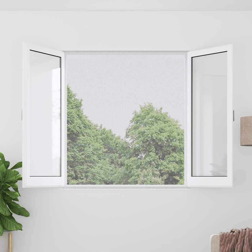 Moustiquaire en maille d'aluminium argenté 100 x 500 cm - PANGIVO - Image 1