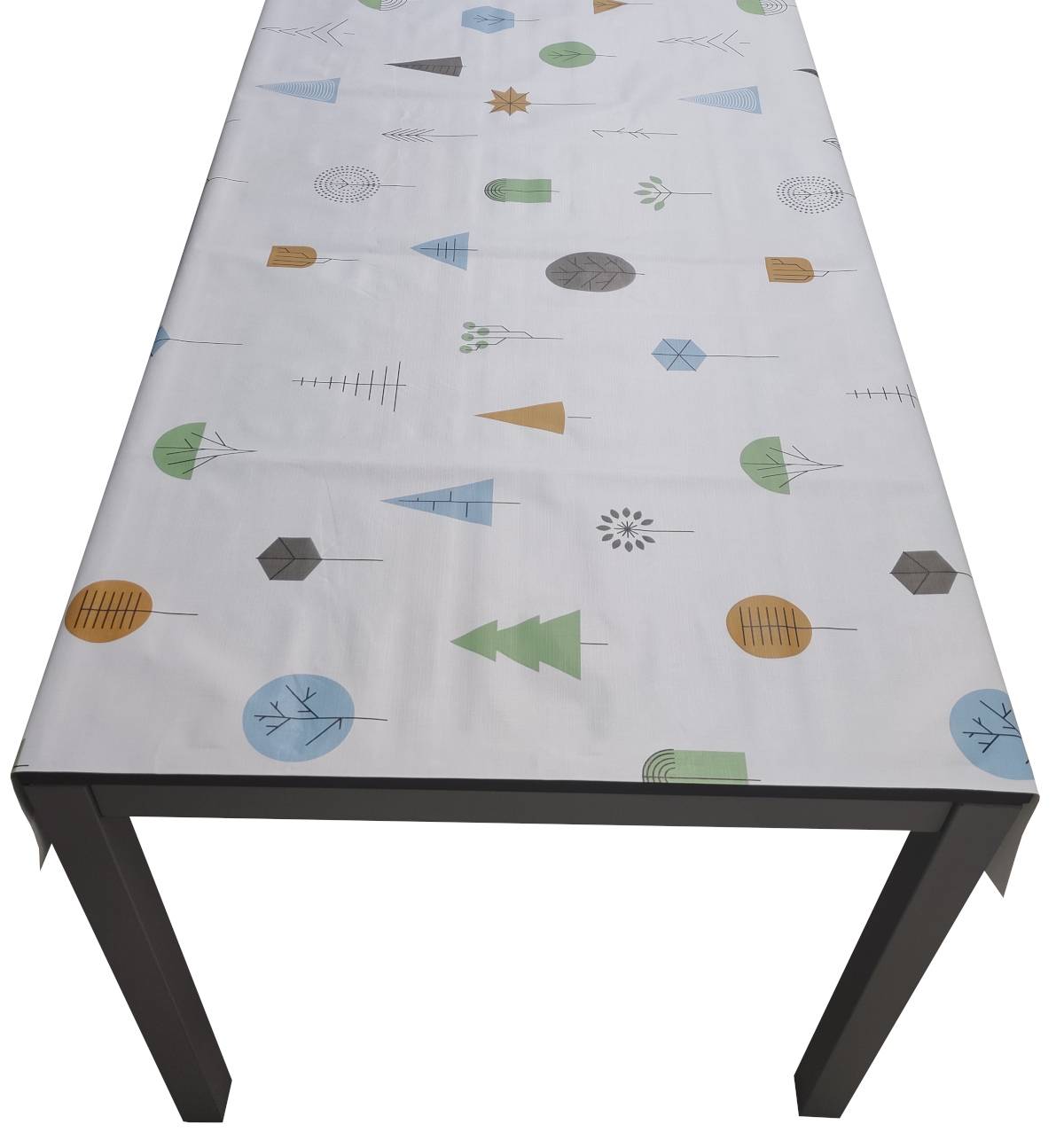 Nappe Composition PVC Base Polyester Anti-taches Arbres Taille 100X140 CM - Image 2