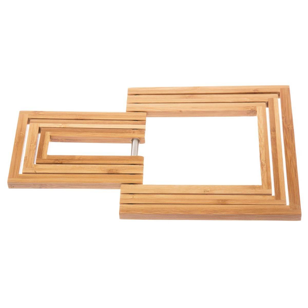 Dessous de Plat Extensible "Bambou" 19cm Naturel - Image 2
