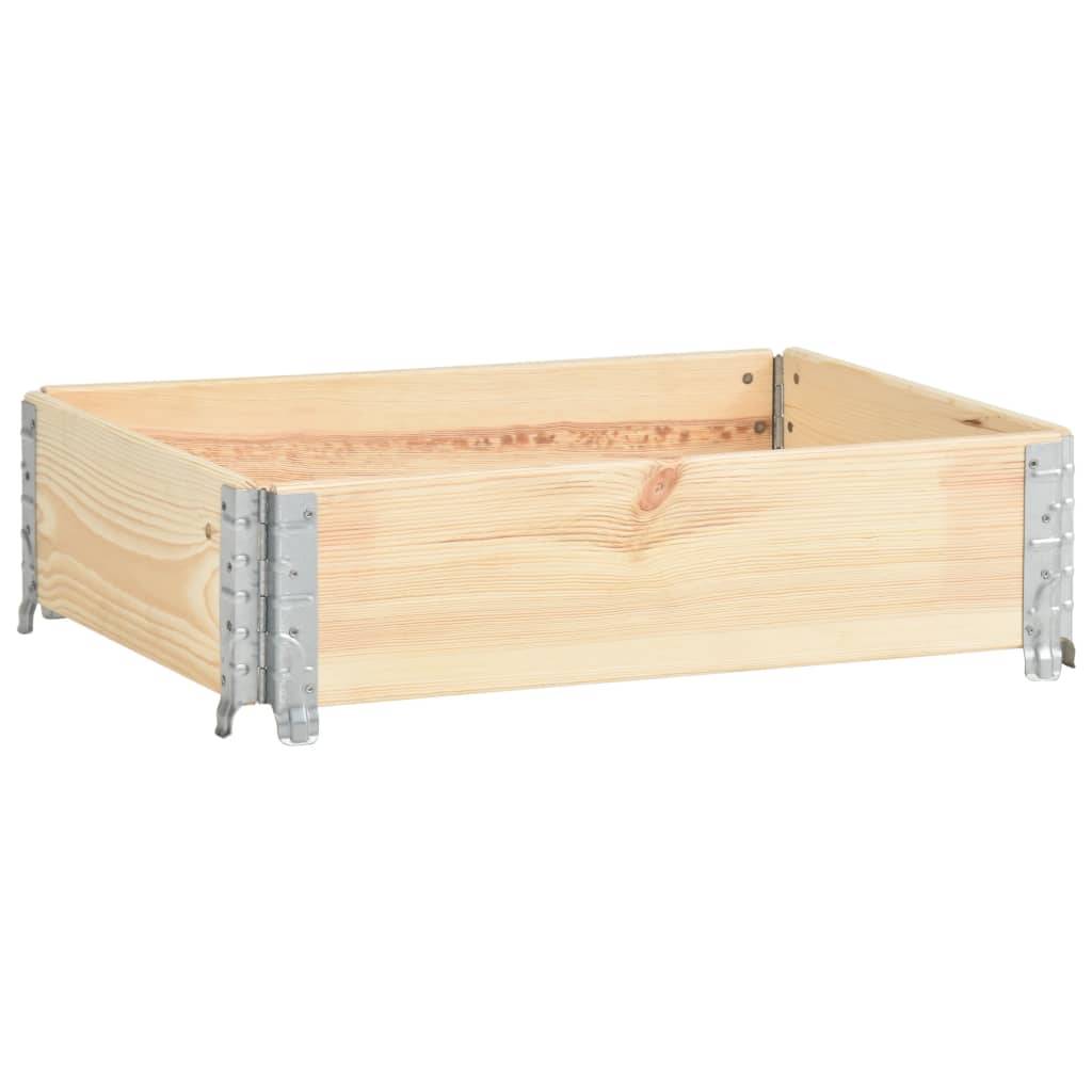 Helloshop26 - Jardinière surélevée 60 x 80 cm bois de pin solide - Image 1