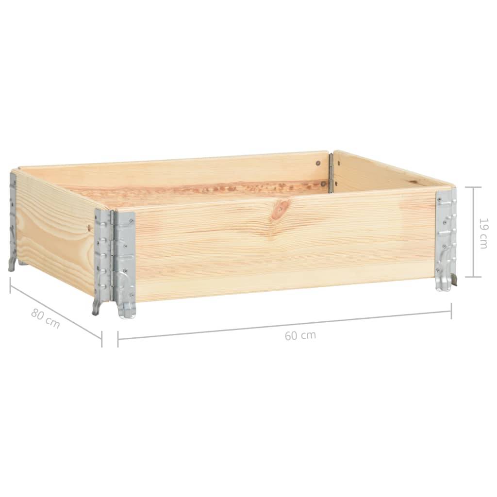 Helloshop26 - Jardinière surélevée 60 x 80 cm bois de pin solide - Image 6