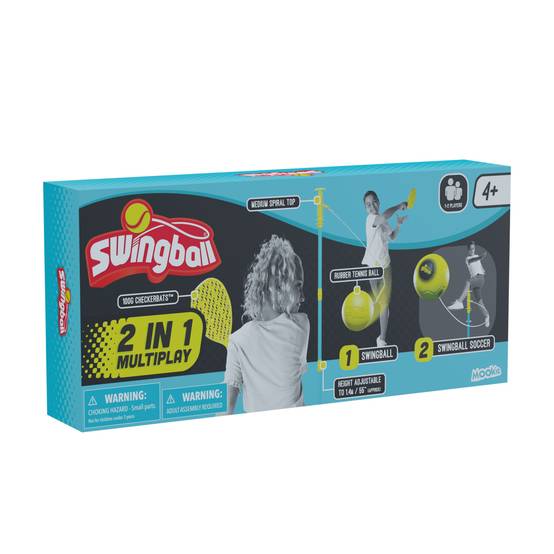 W Swing Ball Racket Pack jeux Swingball® 2 en 1 toutes surfaces - Gamm vert