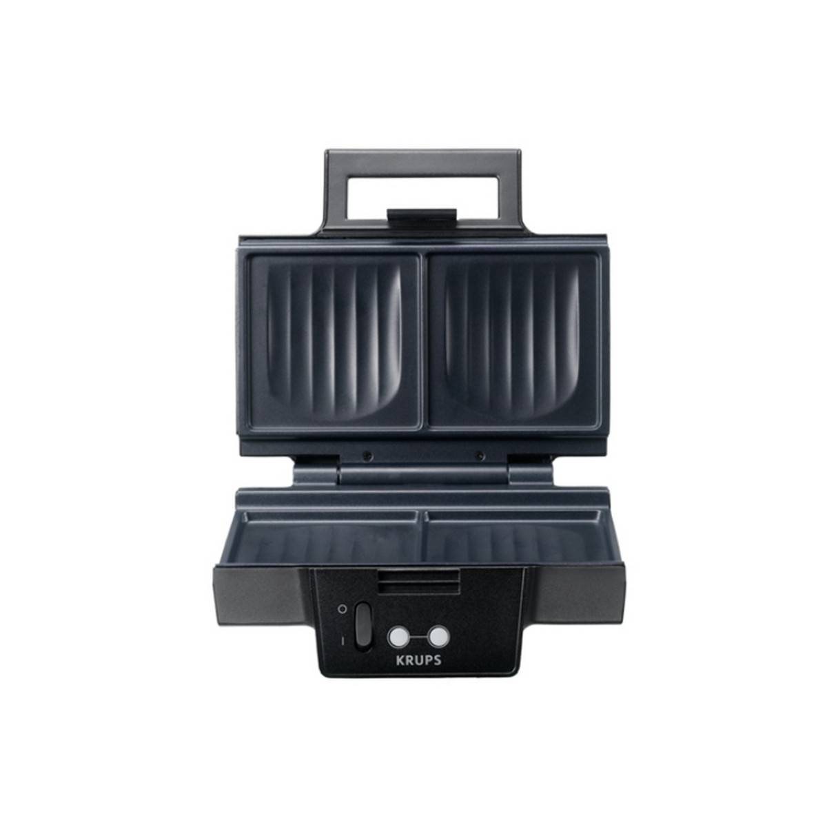 Appareil à croque monsieur KRUPS FDK452 850W 2 personnes Voyant Marche/Arrêt - Image 1