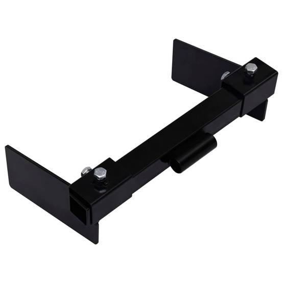 Adaptateur de chasse-neige acier noir 40.1 x 22 x 12 cm - PANGIVO - Image 1