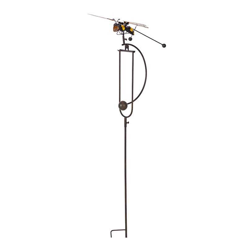 La Grande Prairie - Tuteur mobile abeille Ethel 43x28x130cm - Image 2