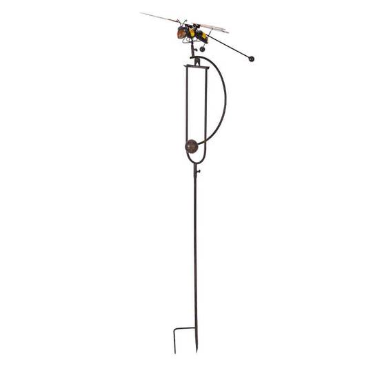 La Grande Prairie - Tuteur mobile abeille Ethel 43x28x130cm - Image 1