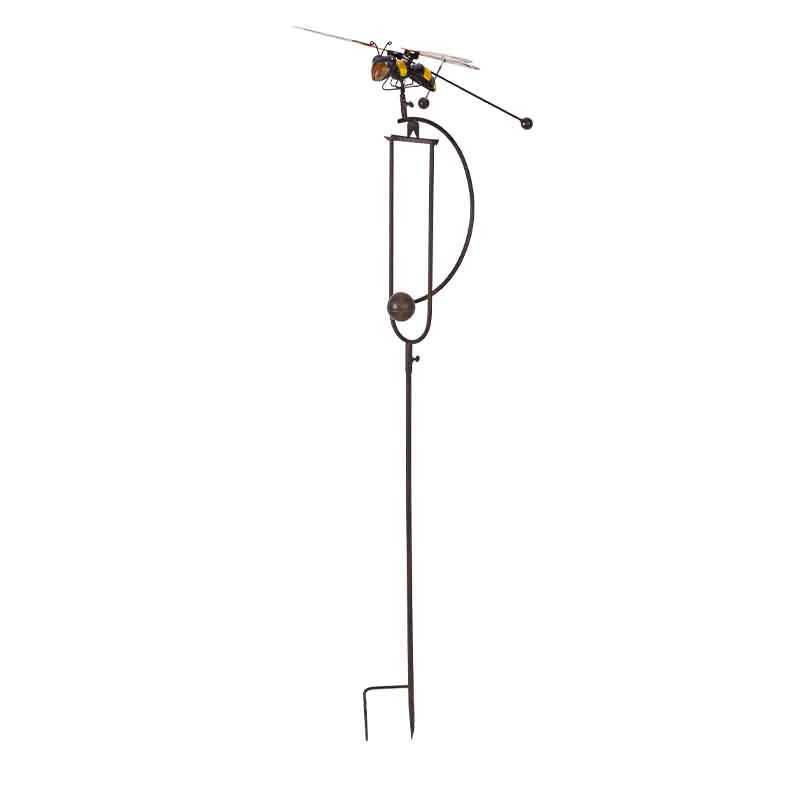 La Grande Prairie - Tuteur mobile abeille Ethel 43x28x130cm - Image 1