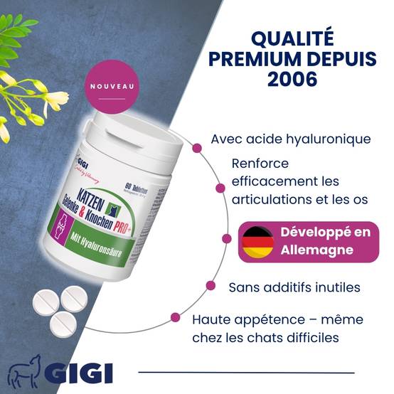 Soutien Articulaire Chats PRO+ 30 comprimés GIGI VET - Image 3