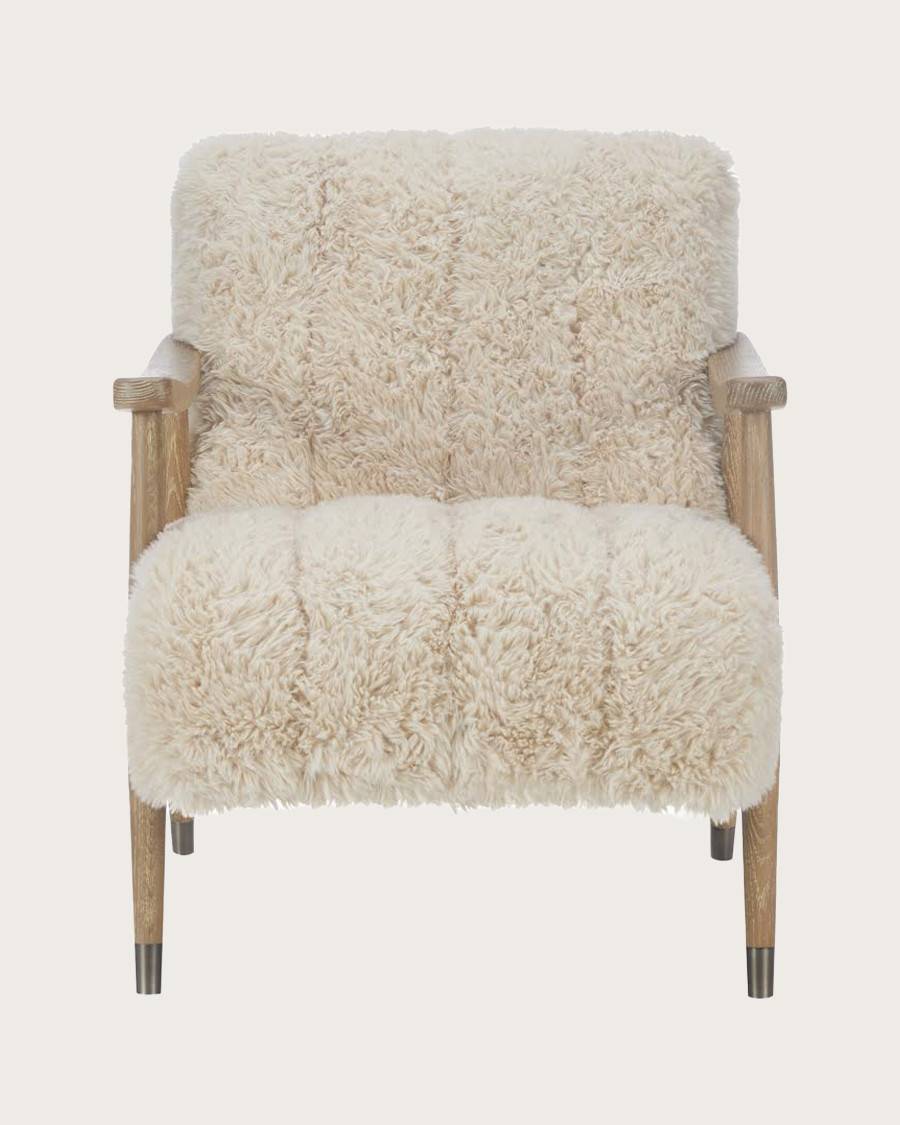 Lina - Fauteuil en bois massif - UNIQKA - Image 1
