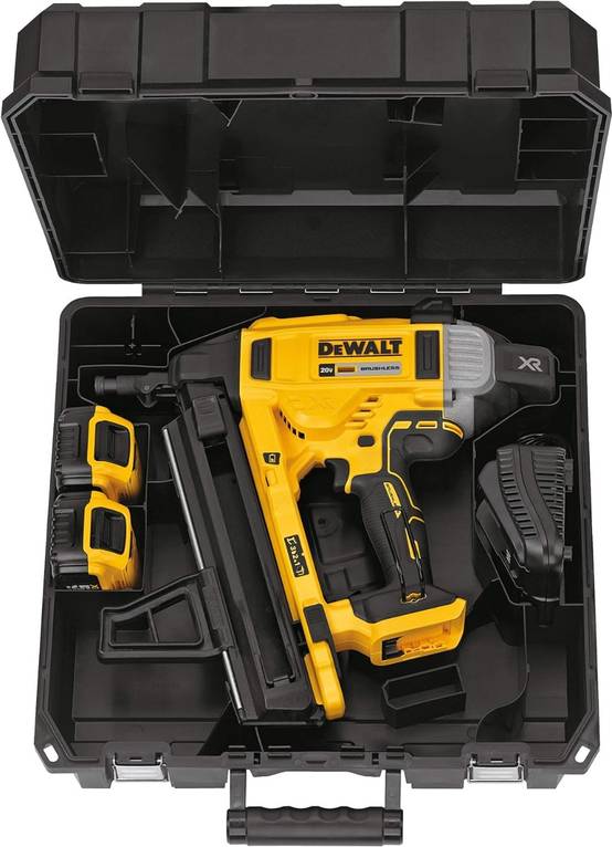 Cloueur XR 18V - béton et acier - DEWALT - avec 2 batteries 18V 5Ah li-ion + chargeur + accessoires + TOUGHSYSTEM - DCN890P2 - Image 5