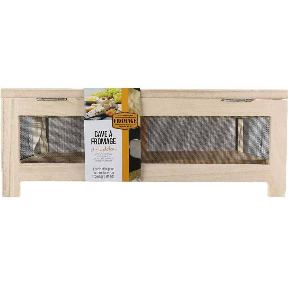 Totally Addict - Cave à fromages avec plateau de service en bois - Image 3