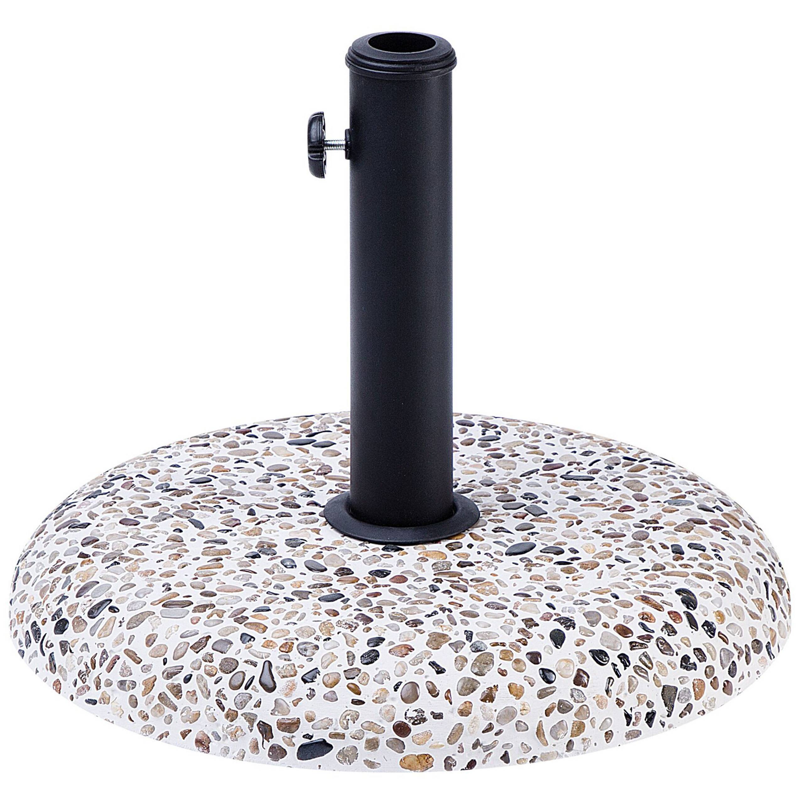 Beliani - Accessoires de parasol Béton Blanc CEVO Beliani - Image 1