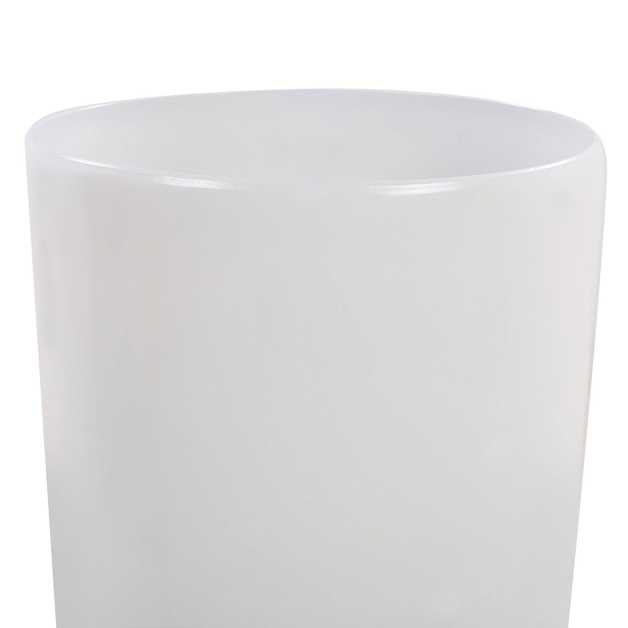 Beliani - Cache-pot d'extérieur Fibre d'argile Blanc TSERIA - 32x32x58- Beliani - Image 4