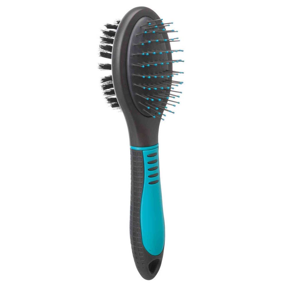 Brosse double 5 x 19 cm pour chien et chat. - Image 2