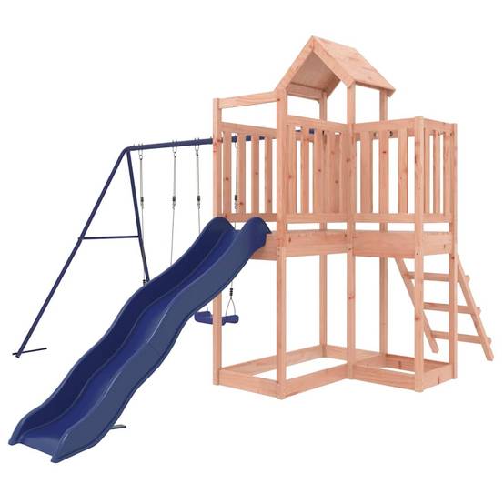 Aire de jeux d'extérieur - Jeu Plein air enfant bois massif de douglas rj41 - Image 3