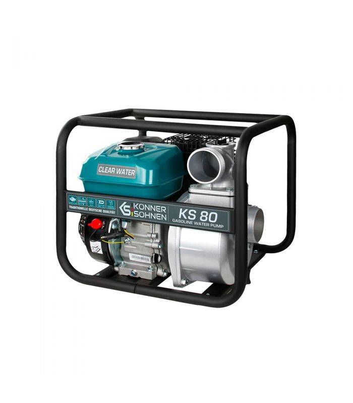 Motopompe eaux claires 3 pouces moteur puissant 212cc 60000L/h Könner Söhnen KS 80 - Image 3