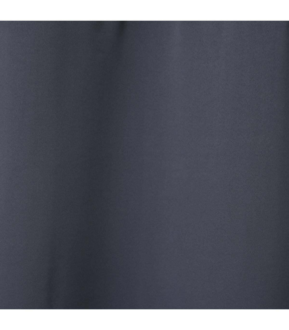 Rideau à œillets Occultant Gris Foncé 140 x 260 cm - Image 2