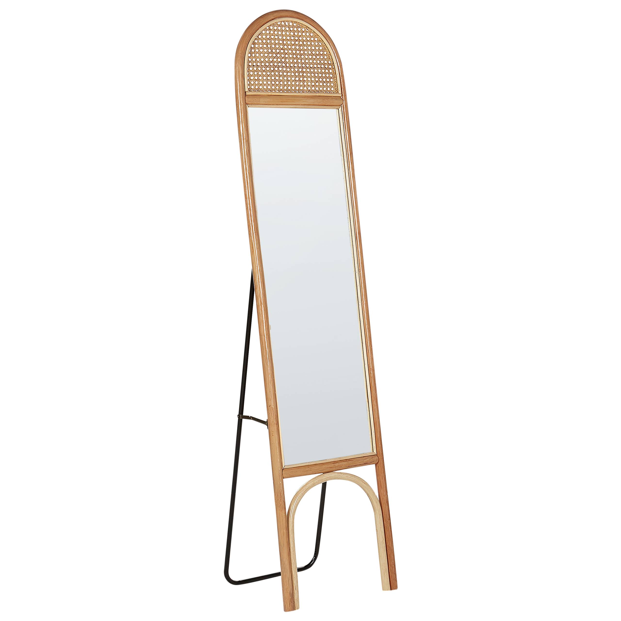 Beliani - Miroir sur pied Rotin Naturel BRUSSEY - Beliani - Image 2