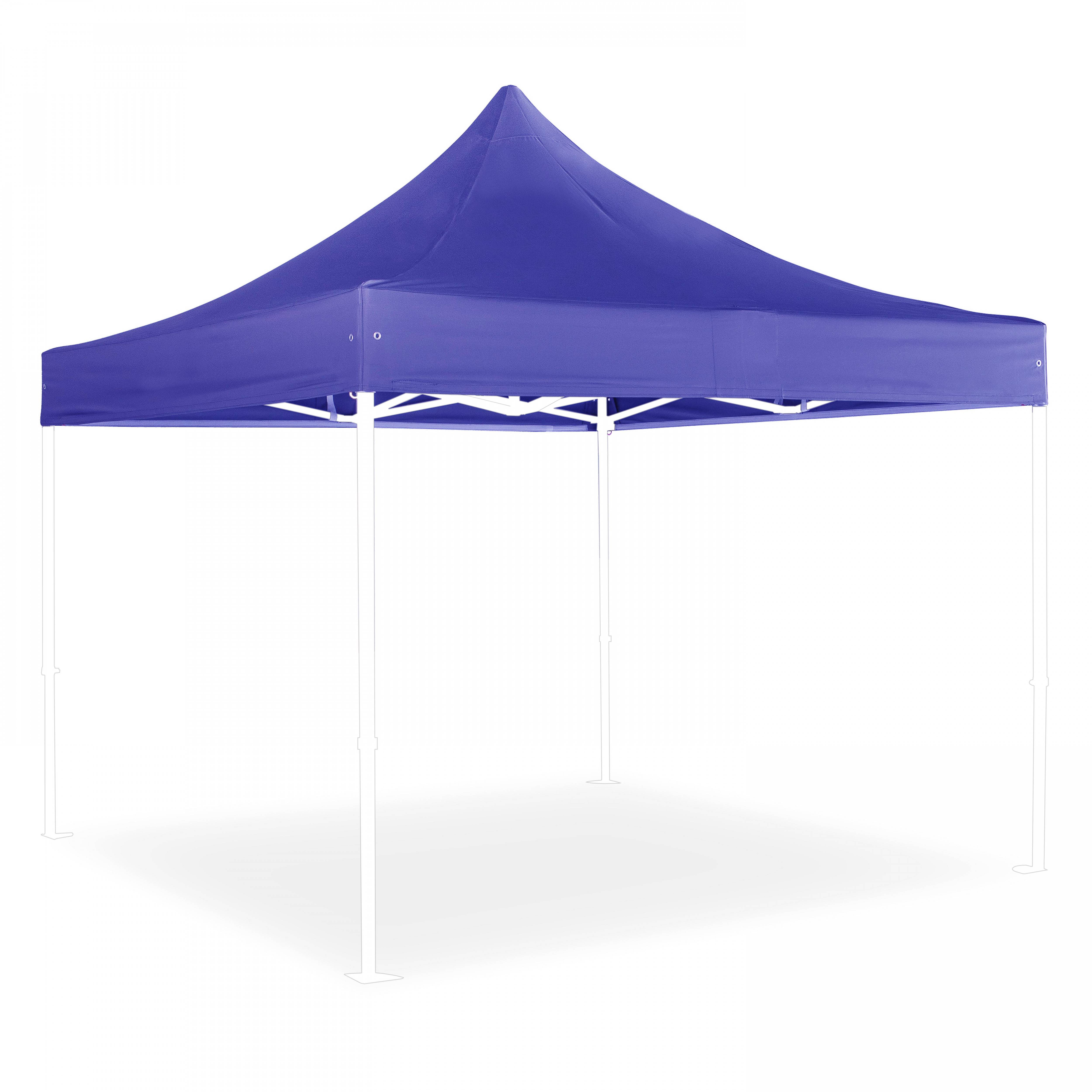 Oviala - Toit pour tente pliante 3x3 m bleu PRO 40 - Oviala
