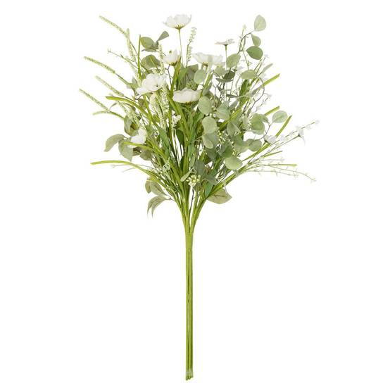 Bouquet de Fleurs Artificielles "Mixtes" 85cm Blanc - Image 1